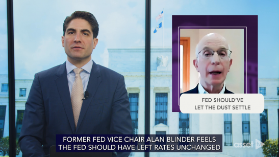 Former Fed Vice Chair Thinks Fed Should’ve...