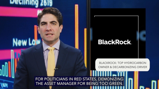 BlackRock CEO Fink: Politicians Making ESG...